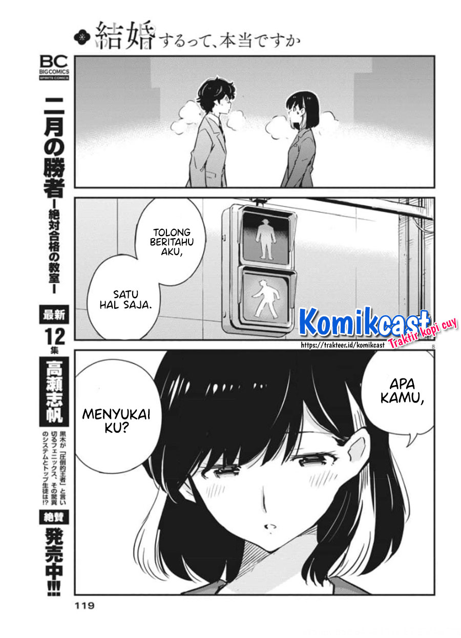 Kekkon Surutte, Hontou Desu ka? Chapter 50 Gambar 9